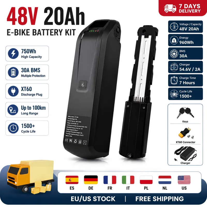 Ebike Battery 48V 20Ah Hailong - Hailong E-Bike Akku 36V 48V 10/20Ah