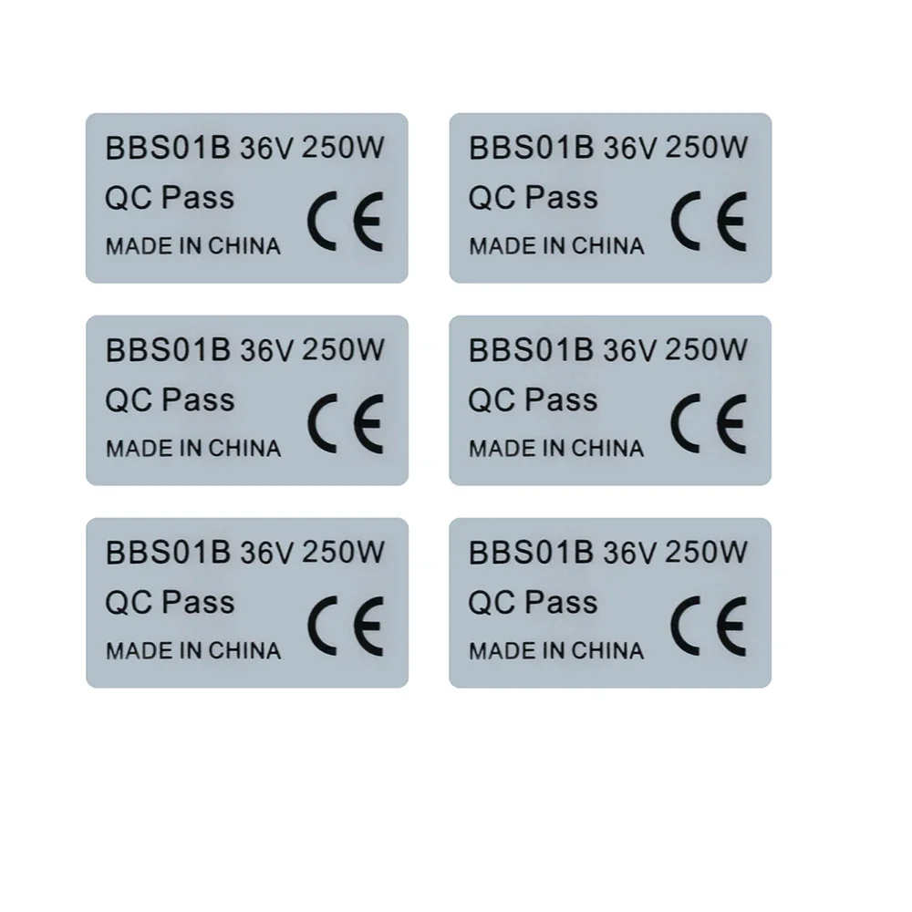 Bafang Bbs02B 48V 750W Mid Drive Kit - 6 Stück 36 V 250 W