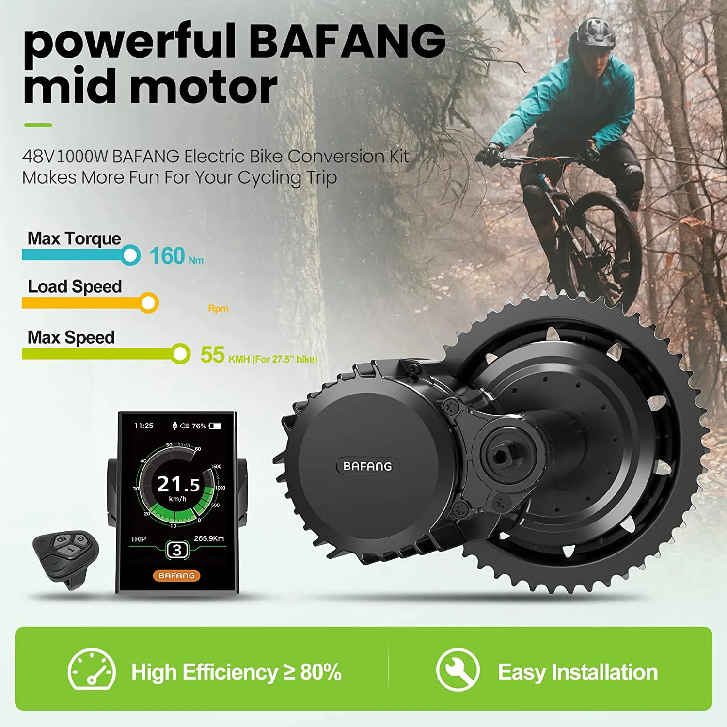 Bafang M615 MM G320.1000 UART  – Bafang Bbshd 1000W Conversion Kit Bewertung und Preis