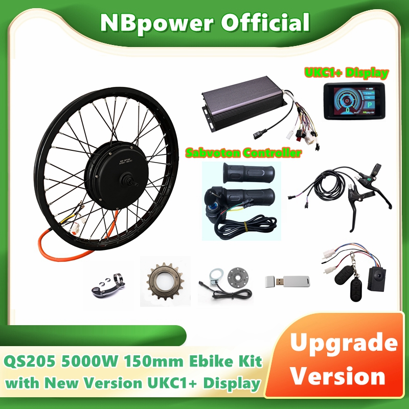 NBpower/QS205 5000 W V3 150 mm – 72V 5000W Hub Motor Kit Bewertung und Preis