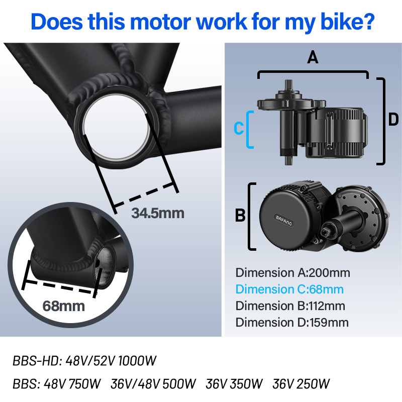 BAFANG BBSHD BBS01 BBS02B BBS0 – Bafang Bbshd 1000W Conversion Kit Bewertung und Preis