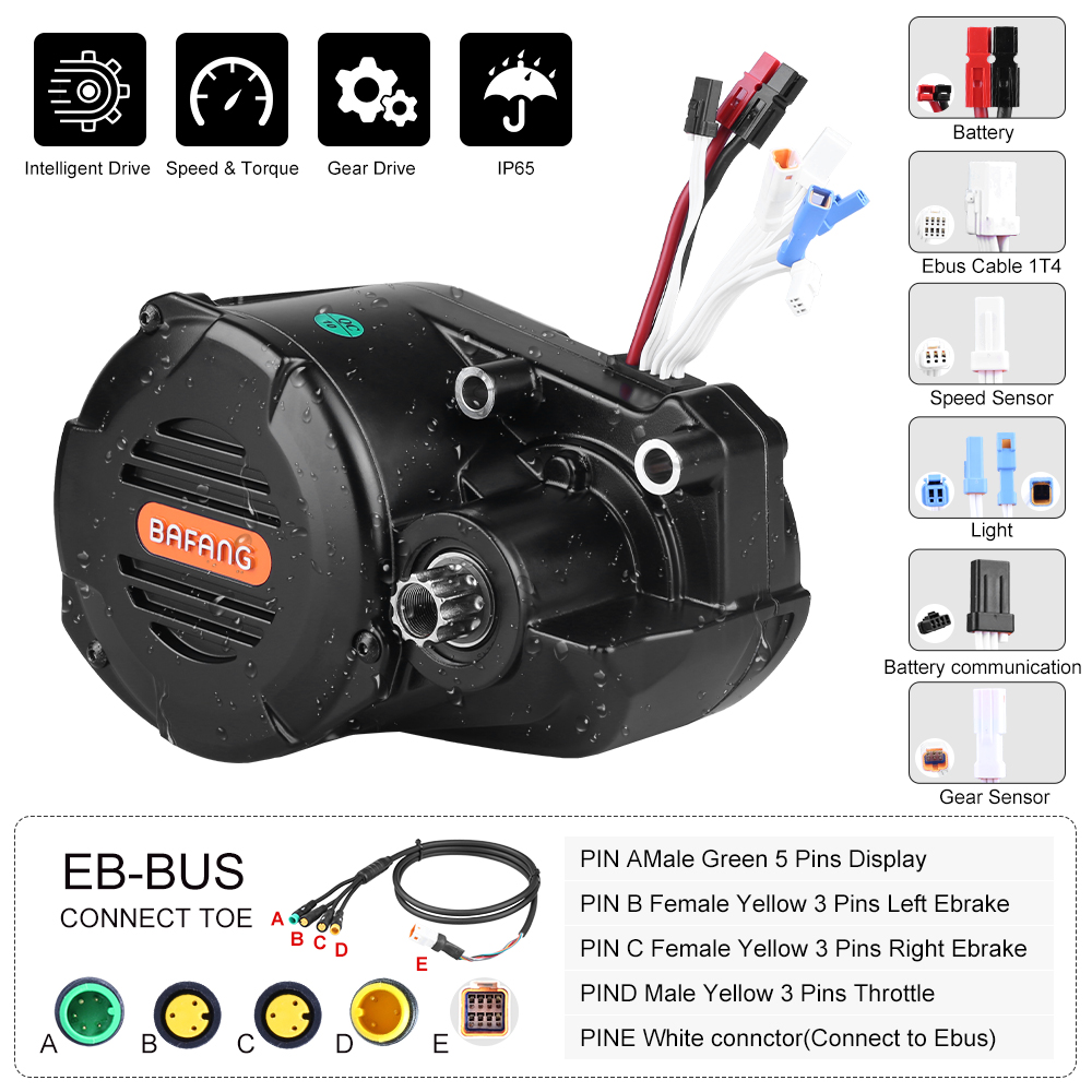 risunmotor M620 G510 48V 52V 1 – Mid Drive Motor Kit 52V 1000W Bewertung und Preis