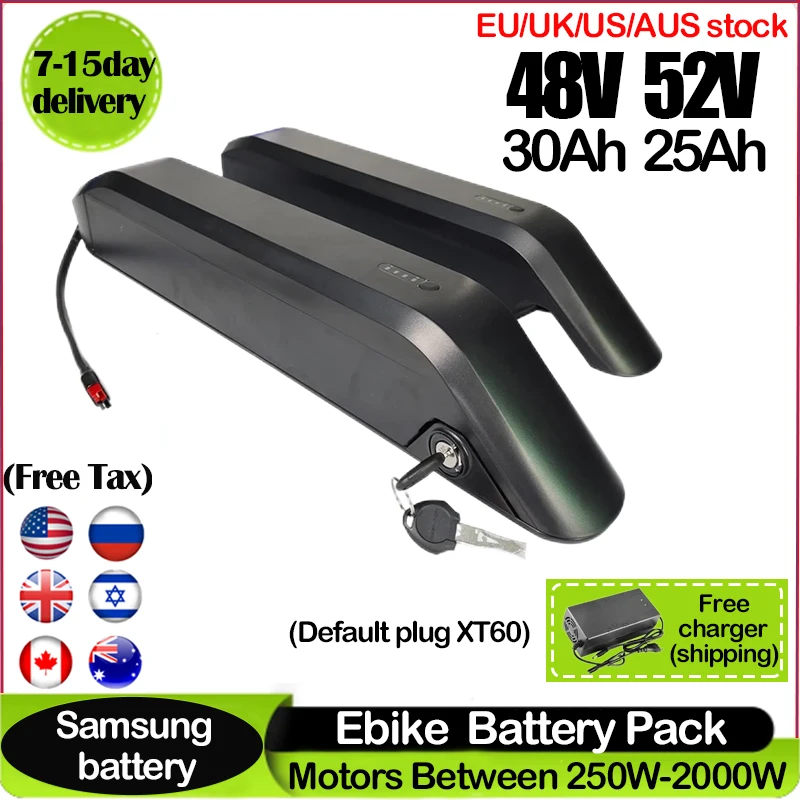 Original 18650 E-Bike Akku 48V – Ebike Battery 48V 20Ah Hailong Bewertung und Preis